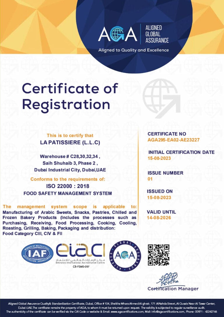 ISO-Certificate